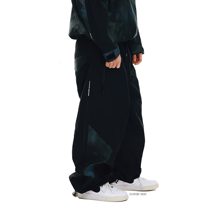 スノーボード ウェア ビーエスラビット BSRABBIT FUSION 3L SEAM SEALING WIDE VENTILATION JOGGER PANTS BLACK 25-26 送料無料 日本正規品 予約商品 店頭受け取り可能