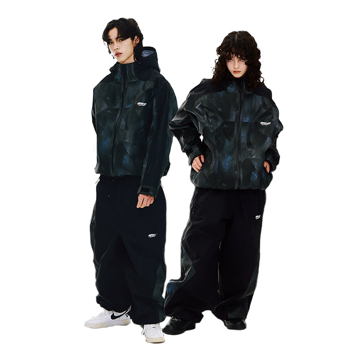 スノーボード ウェア ビーエスラビット BSRABBIT FUSION 3L SEAM SEALING WIDE VENTILATION JOGGER PANTS BLACK 25-26 送料無料 日本正規品 予約商品 店頭受け取り可能