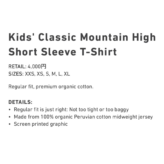 スノーボード ウェア バートン BURTON Classic Mountain SS T-Shirt Soft Sage キッズ 25-26 送料無料 日本正規品 予約商品 店頭受け取り可能