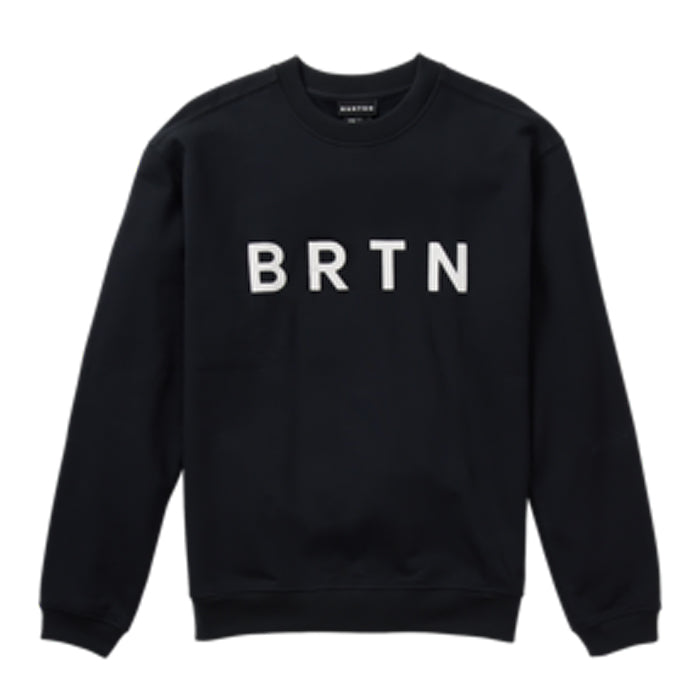 スノーボード ウェア バートン BURTON BRTN Crew Sweatshirt True Black 25-26 送料無料 日本正規品 予約商品 店頭受け取り可能