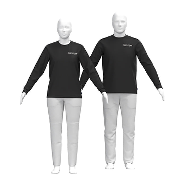 スノーボード ウェア バートン BURTON Heavyweight Photo Long Sleeve T-Shirt True Black 25-26 送料無料 日本正規品 予約商品 店頭受け取り可能