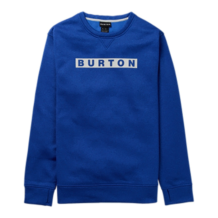 スノーボード ウェア バートン BURTON Oak Pullover Crew Jake Blue Heather 25-26 送料無料 日本正規品 予約商品 店頭受け取り可能