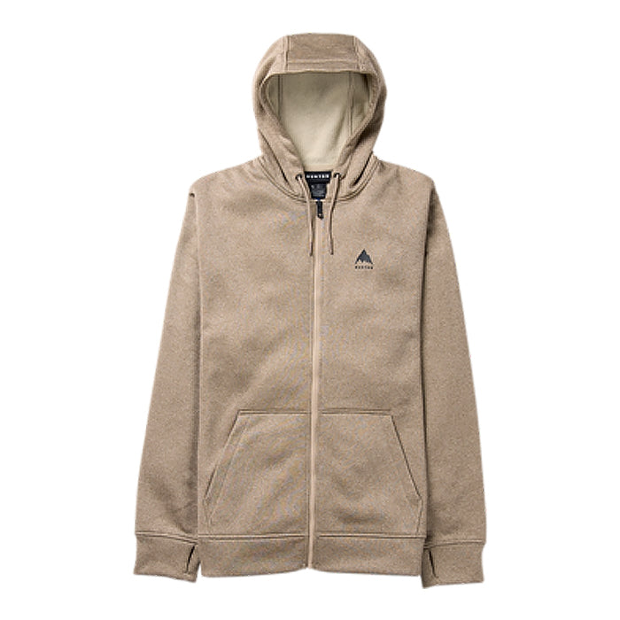 スノーボード ウェア バートン BURTON Oak Full-Zip Hoodie Summit Taupe Heather 25-26 送料無料 日本正規品 予約商品 店頭受け取り可能