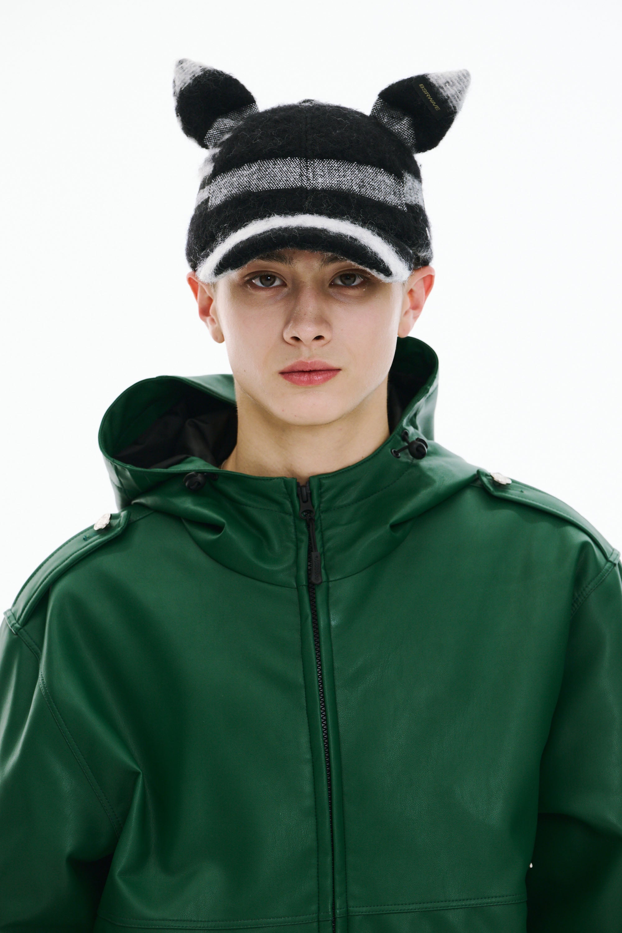 スノーボード キャップ ビーエスラビット BSRABBIT SHORT BUNNY EAR FAUX FUR CAP BLACK 25-26 送料無料 日本正規品 予約商品 店頭受け取り可能