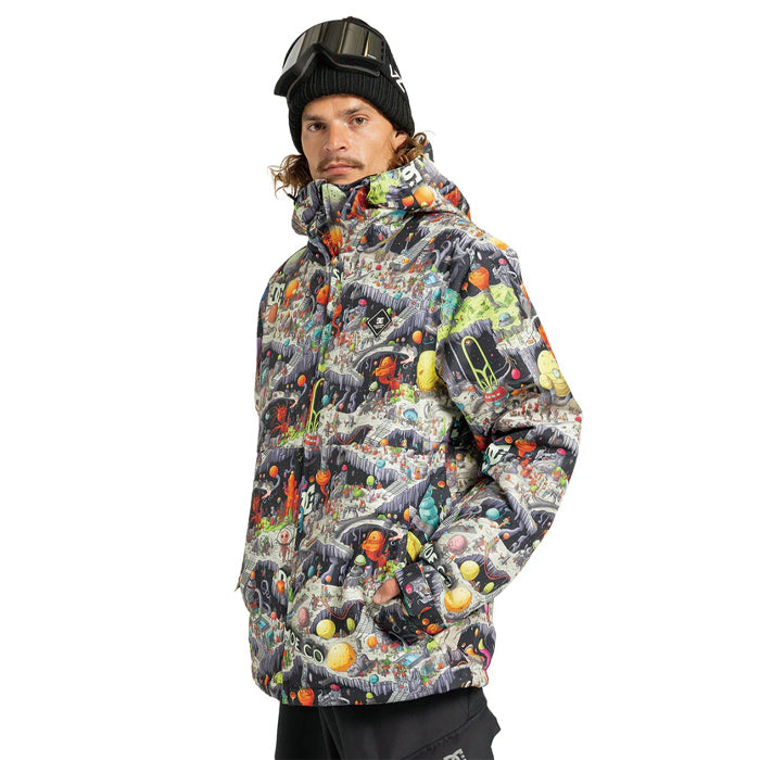 スノーボード ウェア ディーシー DC BASIS PRINT JACKET KTA4 ADYTJ03097 送料無料 日本正規品