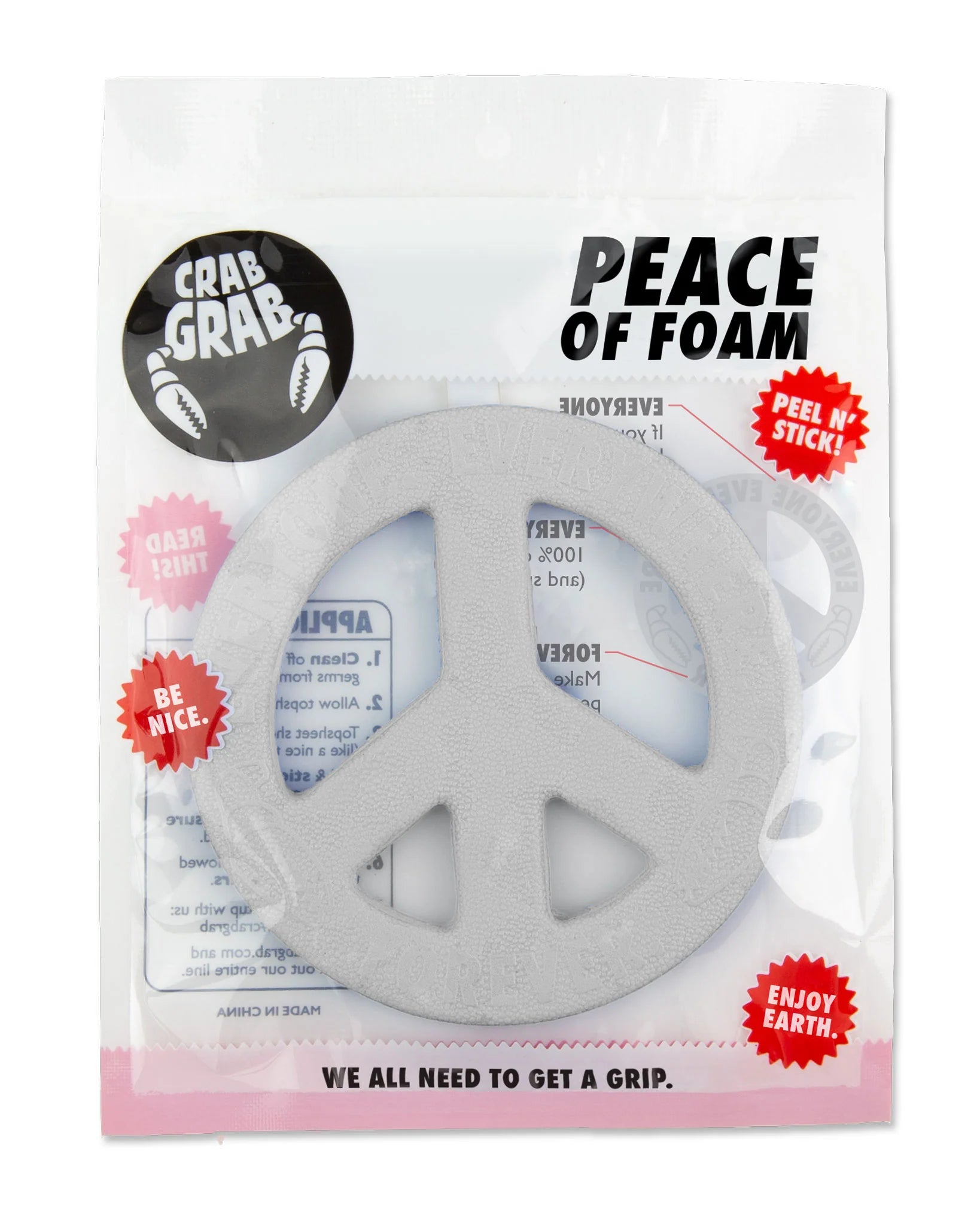CRAB GRAB クラブグラブ PEACE OF FOAM 25-26 スノーボード アクセサリー WHITE