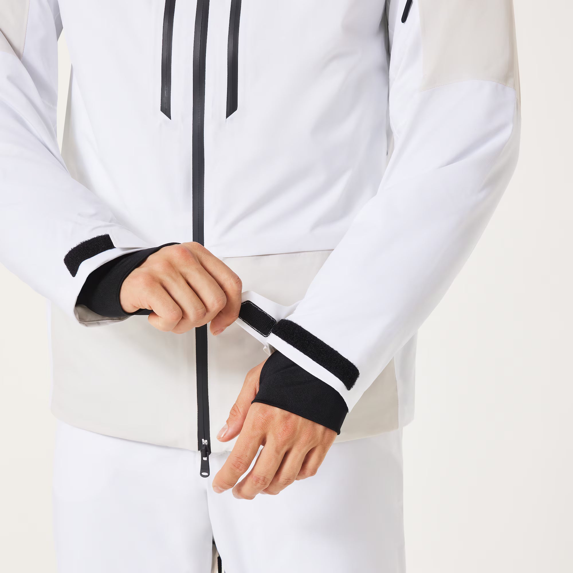 スノーボード ウェア オークリー OAKLEY CANOPY PRO INSULATED JACKET MIST/WHITE 送料無料 日本正規品 予約商品 店頭受け取り可能