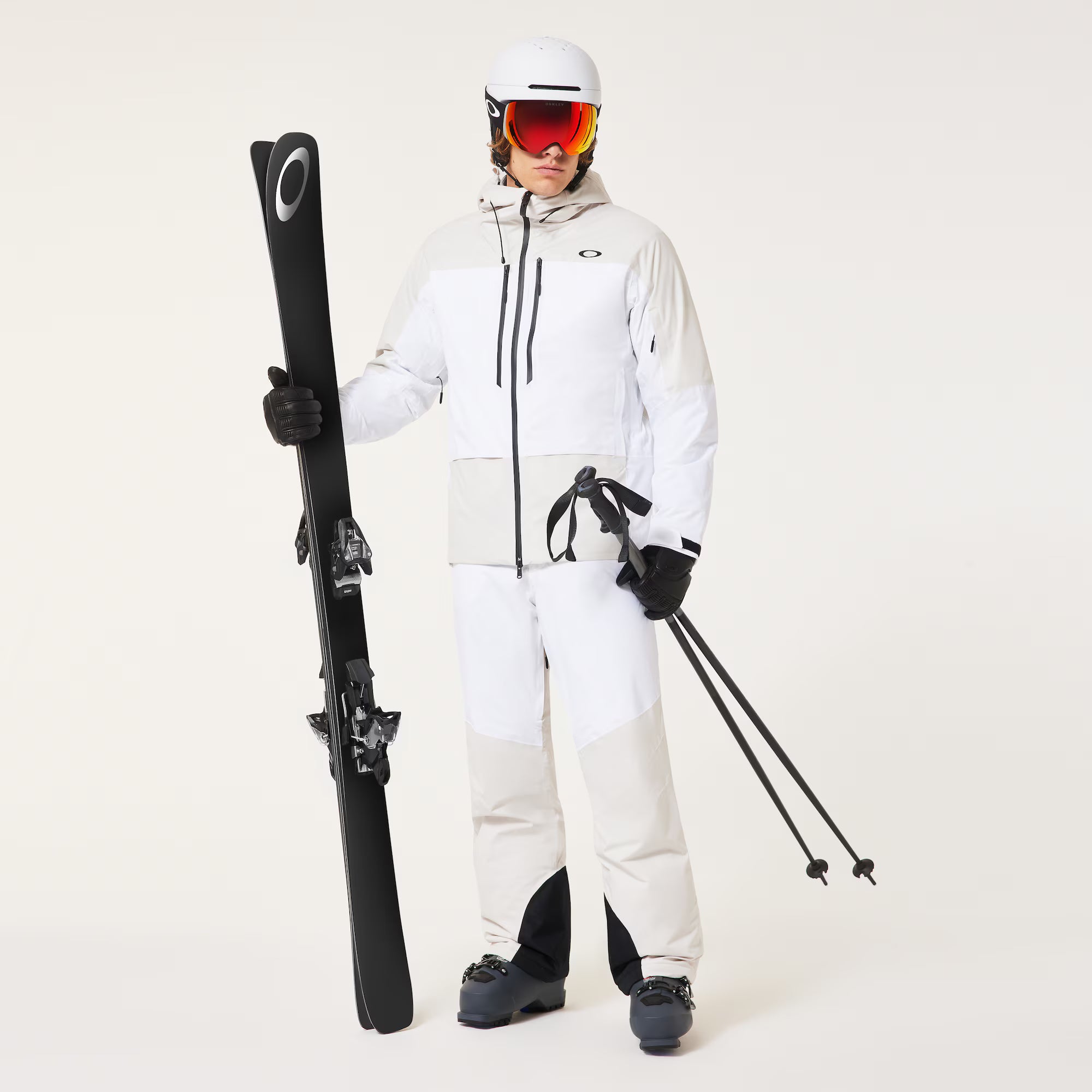 スノーボード ウェア オークリー OAKLEY CANOPY PRO INSULATED JACKET MIST/WHITE 送料無料 日本正規品 予約商品 店頭受け取り可能