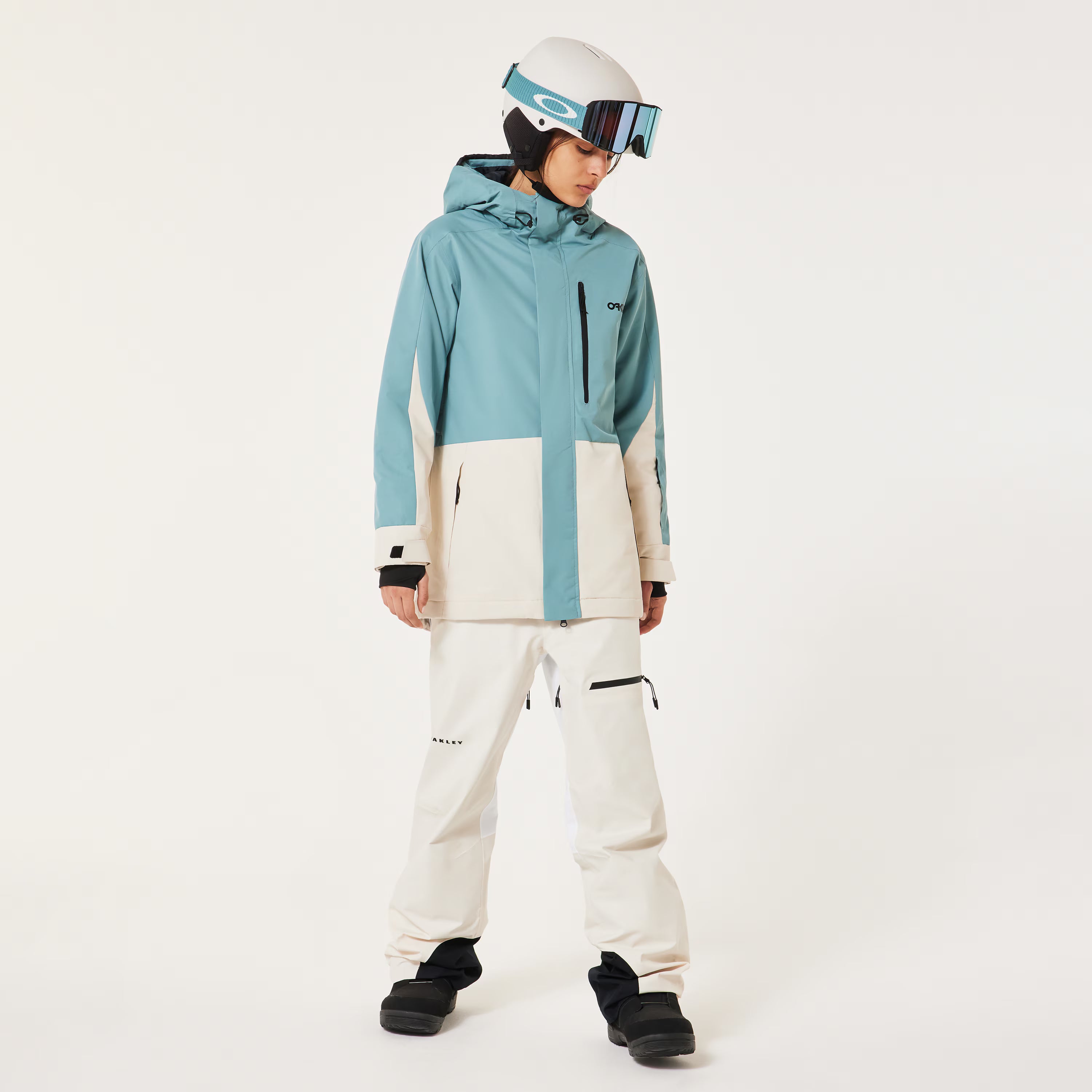 スノーボード ウェア オークリー OAKLEY WMNS TNP TBT INSULATED JACKET MIST PACIFIC 送料無料 日本正規品