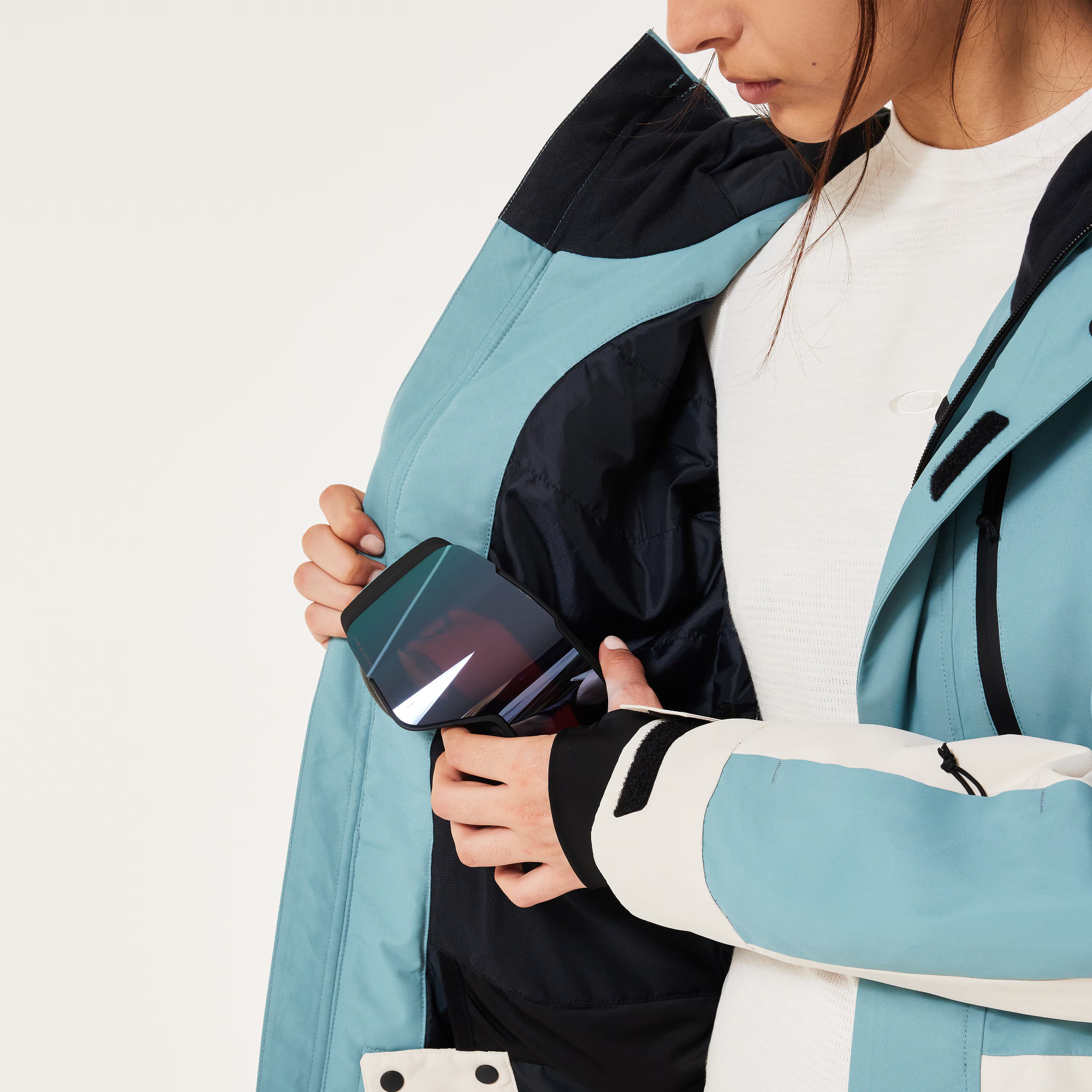 スノーボード ウェア オークリー OAKLEY WMNS TNP TBT INSULATED JACKET MIST PACIFIC 送料無料 日本正規品