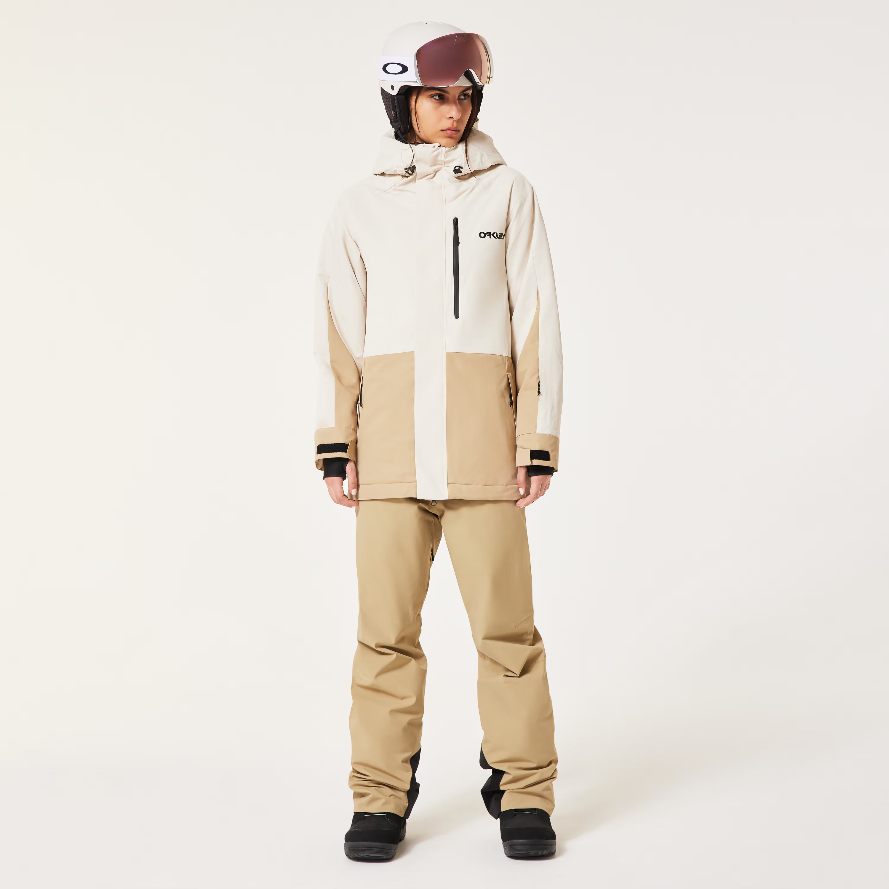 スノーボード ウェア オークリー OAKLEY WMNS TNP TBT INSULATED JACKET MIST/PEBBLE 送料無料 日本正規品
