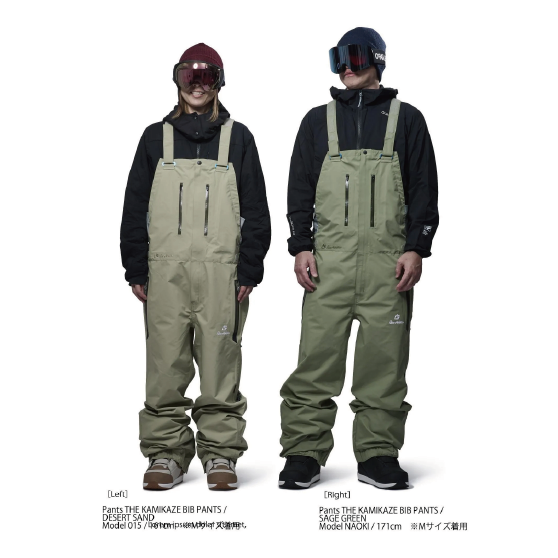 REW ウェア アールイーダブリュー KAMIKAZE BIB PANTS 21 26-27 スノーボードウェア 日本正規品