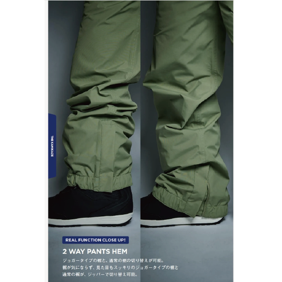 REW ウェア アールイーダブリュー KAMIKAZE BIB PANTS 21 26-27 スノーボードウェア 日本正規品