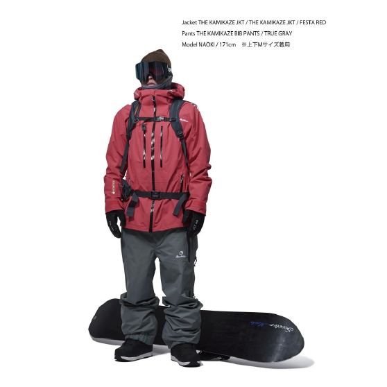 REW ウェア アールイーダブリュー KAMIKAZE BIB PANTS 21 26-27 スノーボードウェア 日本正規品