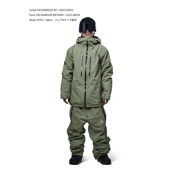 REW ウェア アールイーダブリュー KAMIKAZE BIB PANTS 21 26-27 スノーボードウェア 日本正規品