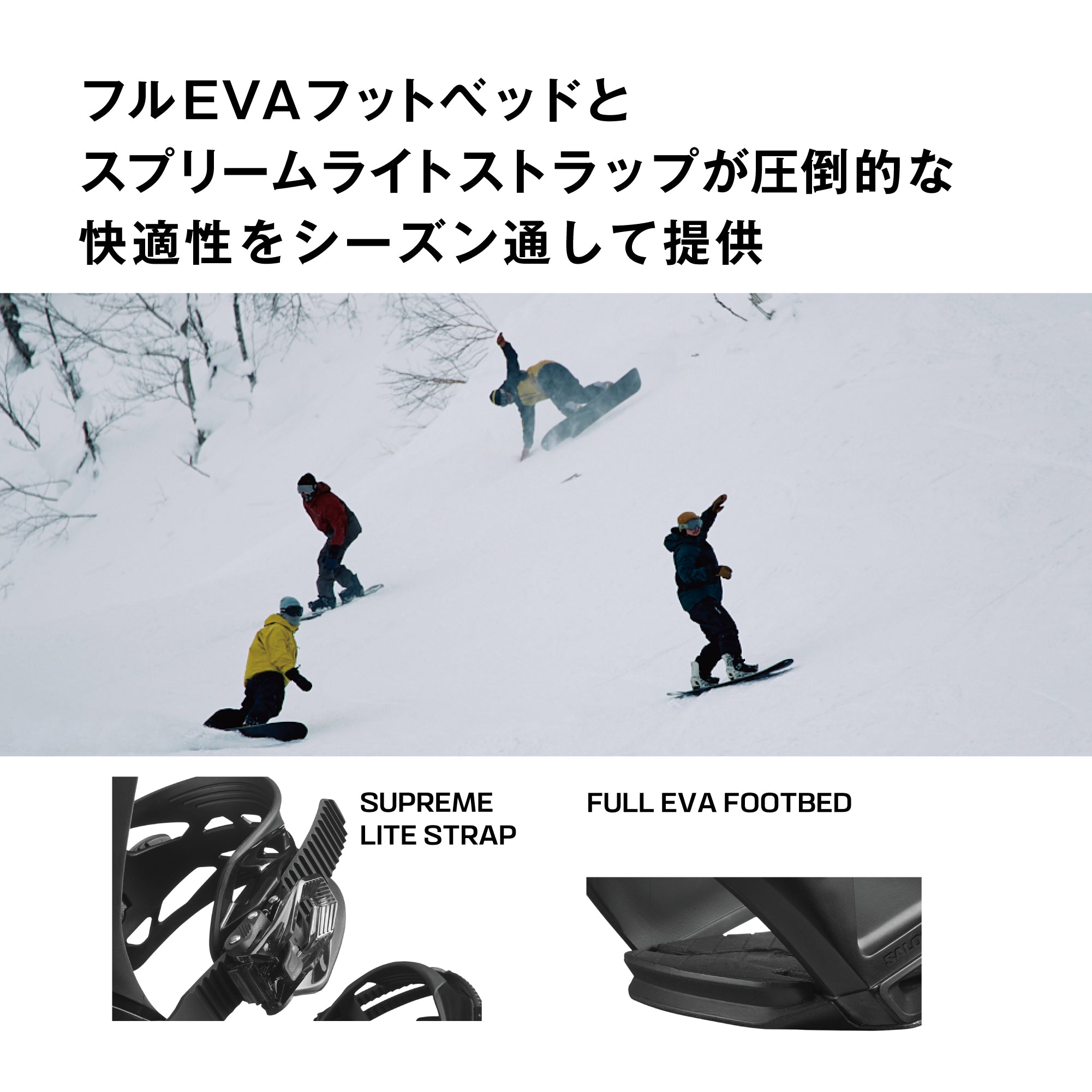 スノーボード ビンディング SALOMON RHYTHM BLACK 25-26 送料無料 日本正規品 予約商品 店頭受け取り可能
