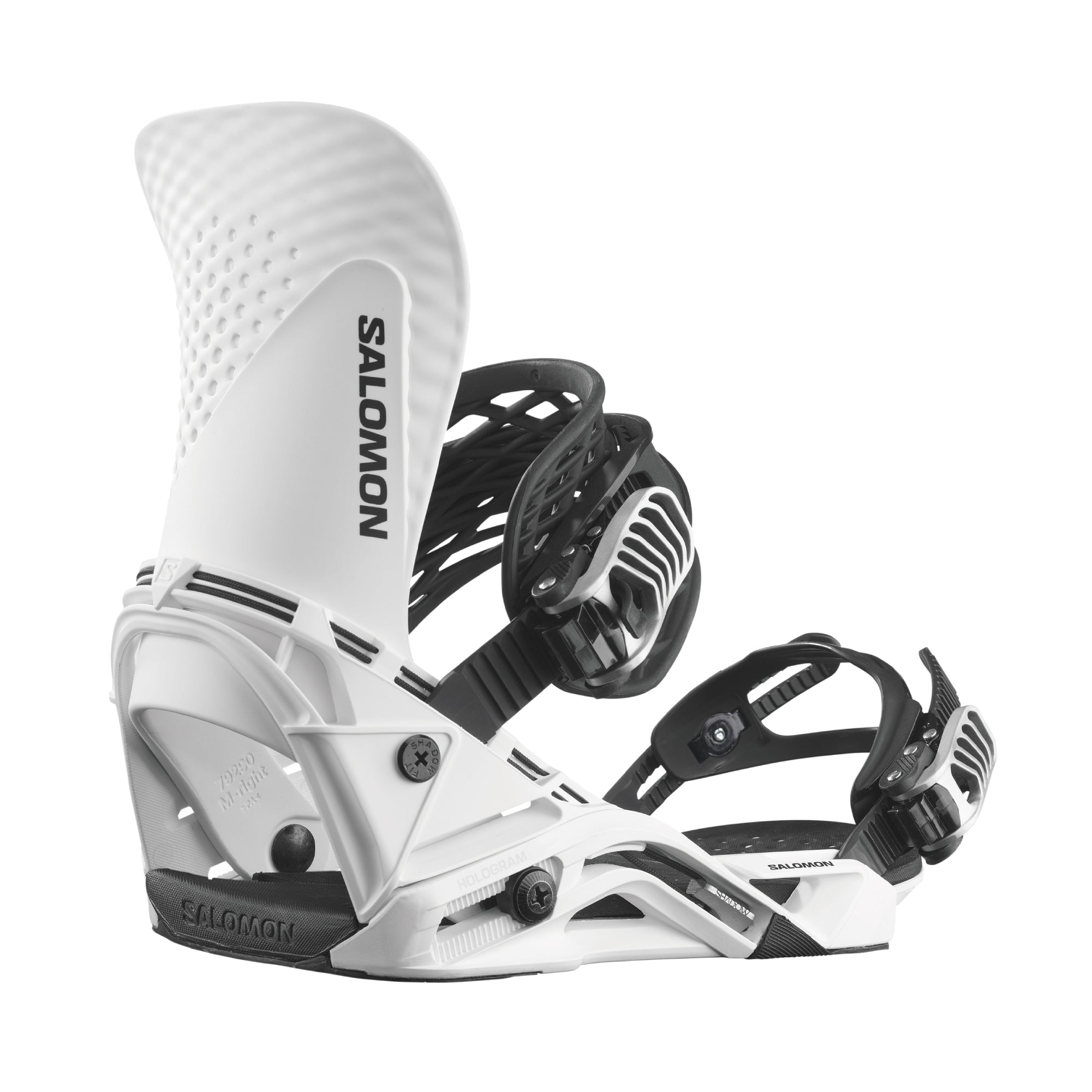 スノーボード ビンディング SALOMON HOLOGRAM WHITE 25-26 送料無料 日本正規品