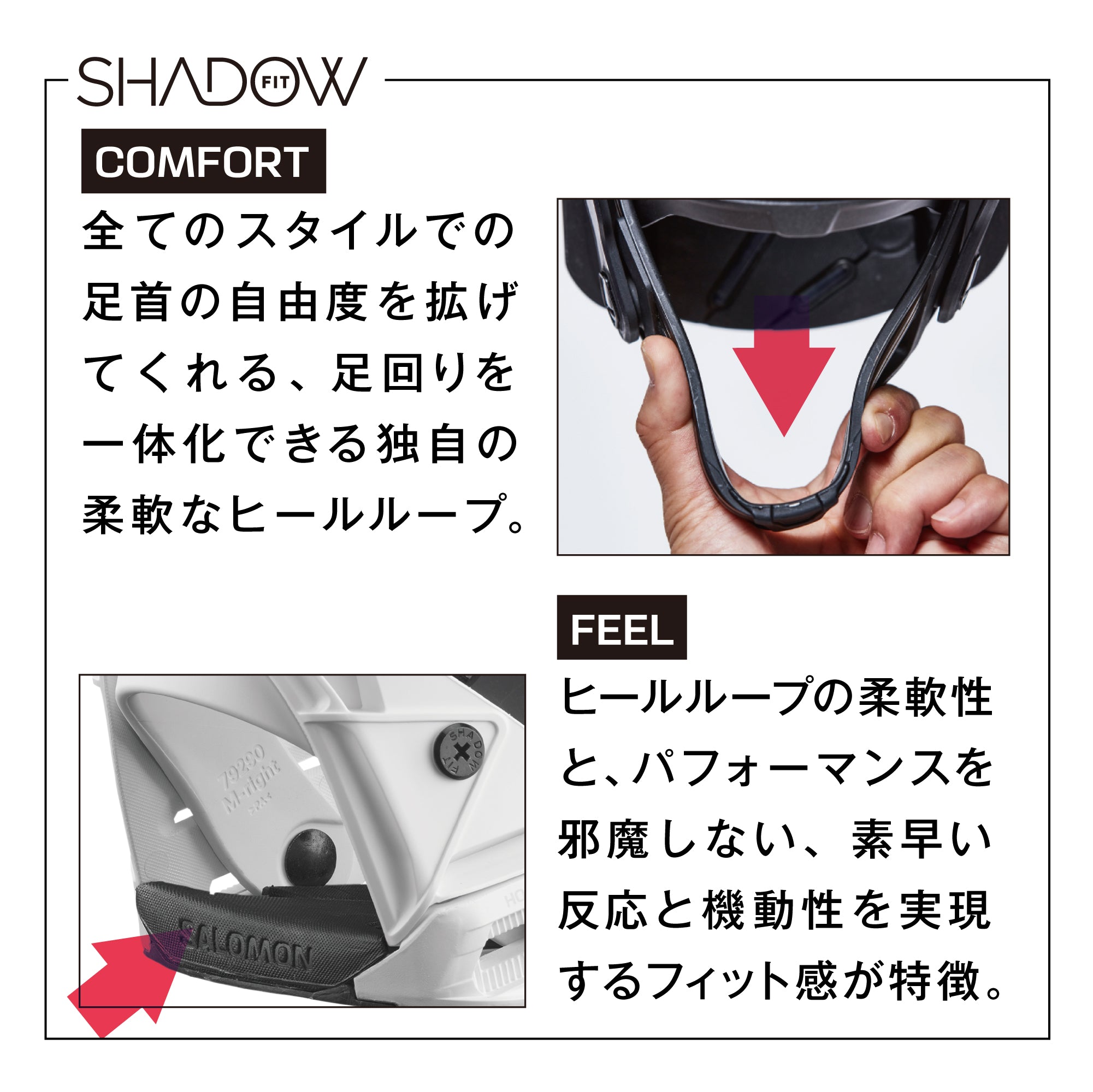 スノーボード ビンディング SALOMON HOLOGRAM WHITE 25-26 送料無料 日本正規品