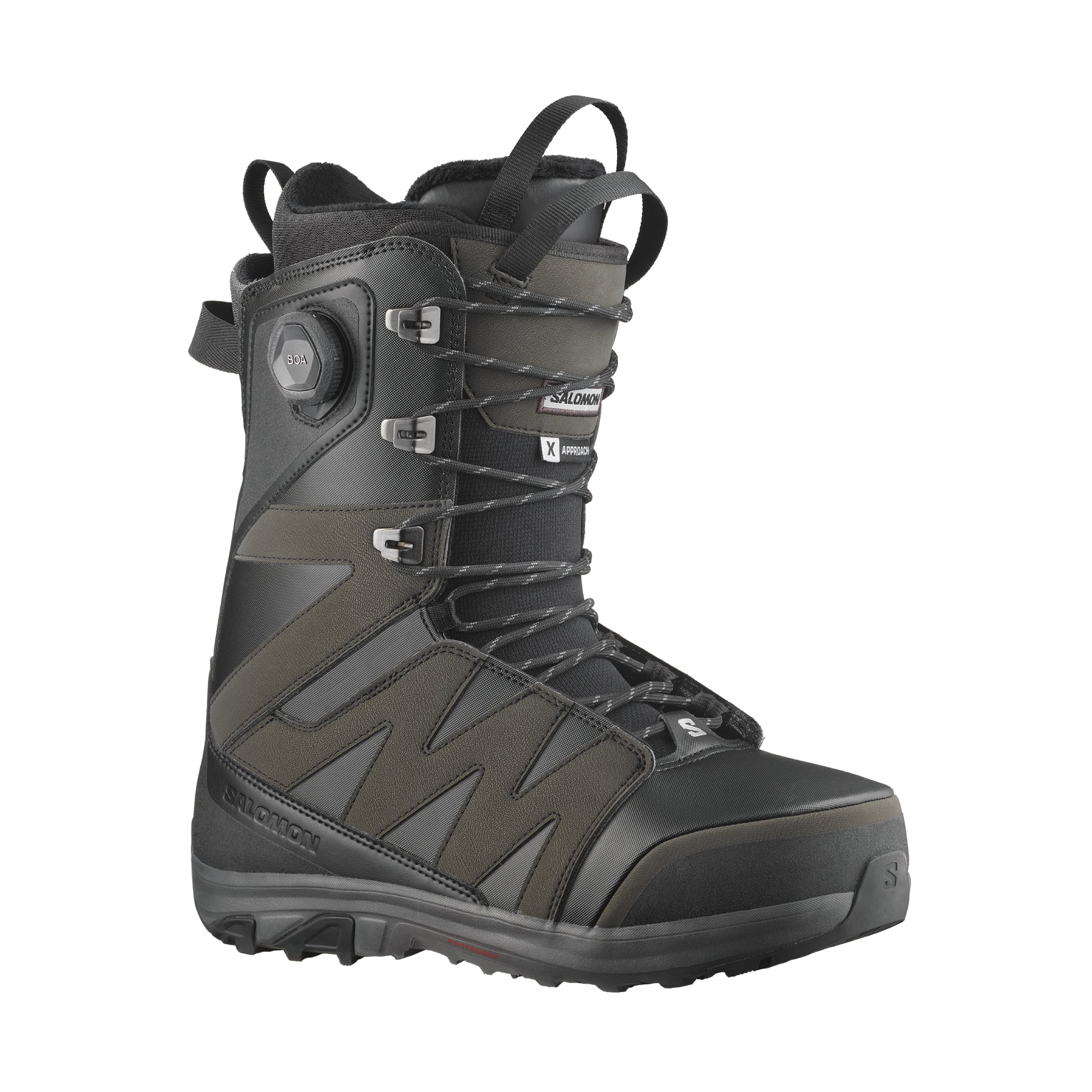 25-26 SALOMON X APPROACH LACE SJ BOA BLACK / BLACK / BLACK スノーボード 日本正規品 早期予約