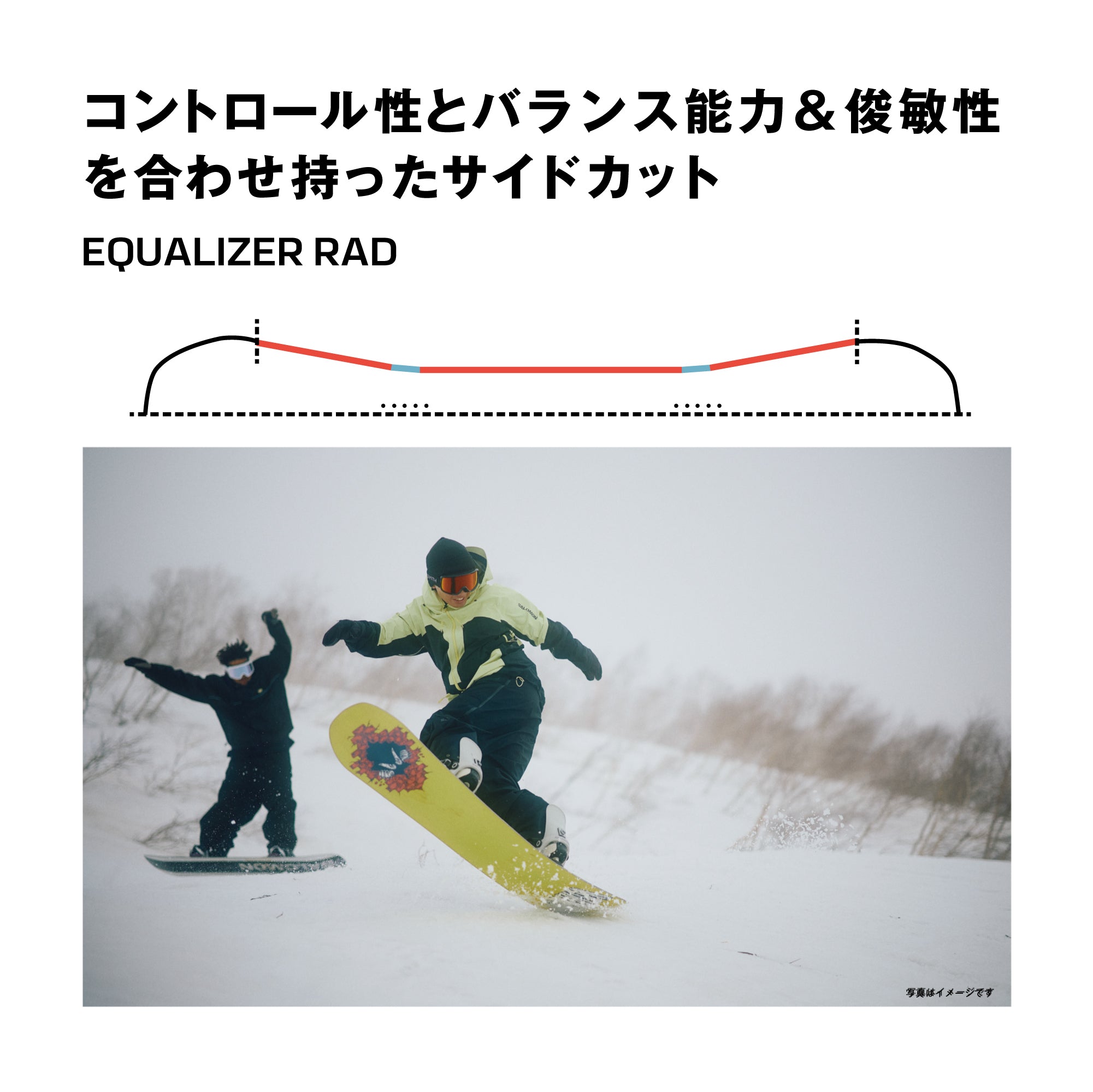 SALOMON サロモン SLEEPWALKER GROM 25-26 スノーボード