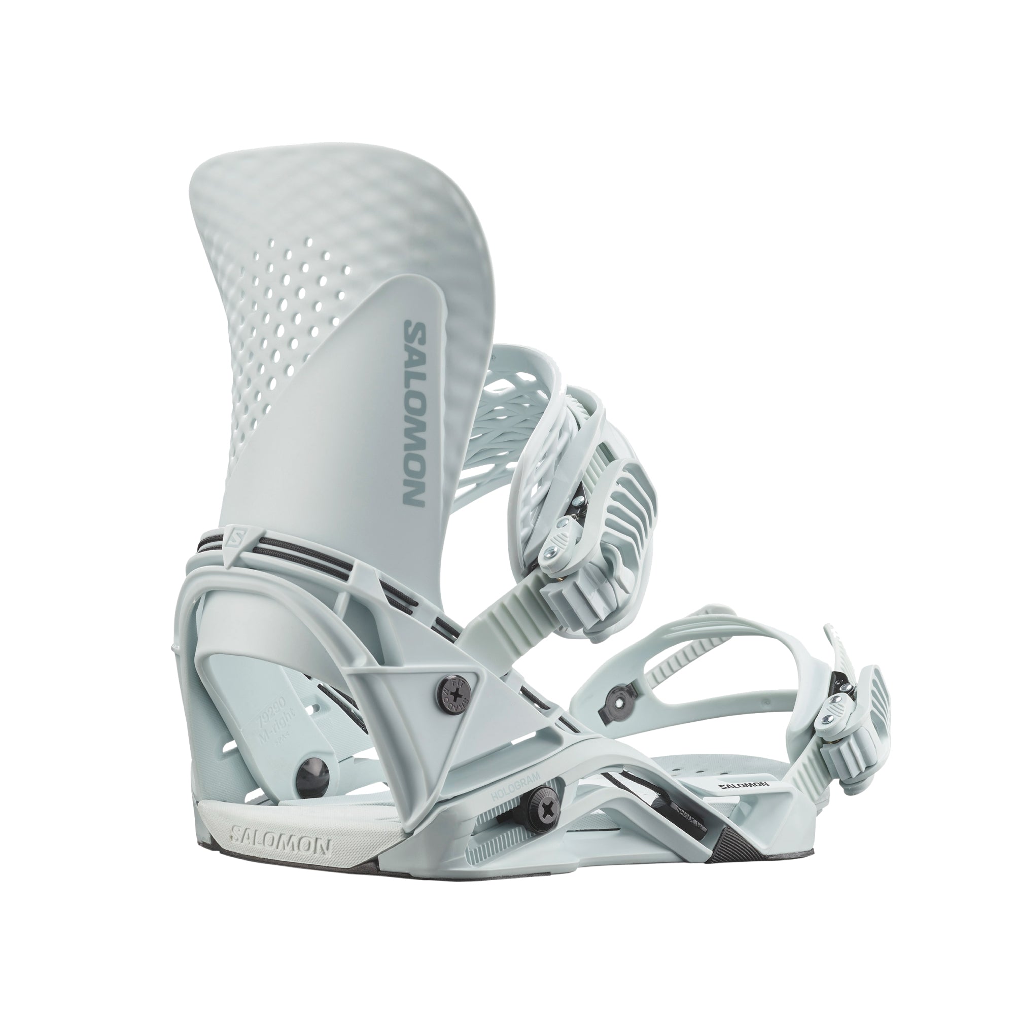 スノーボード ビンディング SALOMON HOLOGRAM ICE BLUE 25-26 送料無料 日本正規品 予約商品 店頭受け取り可能