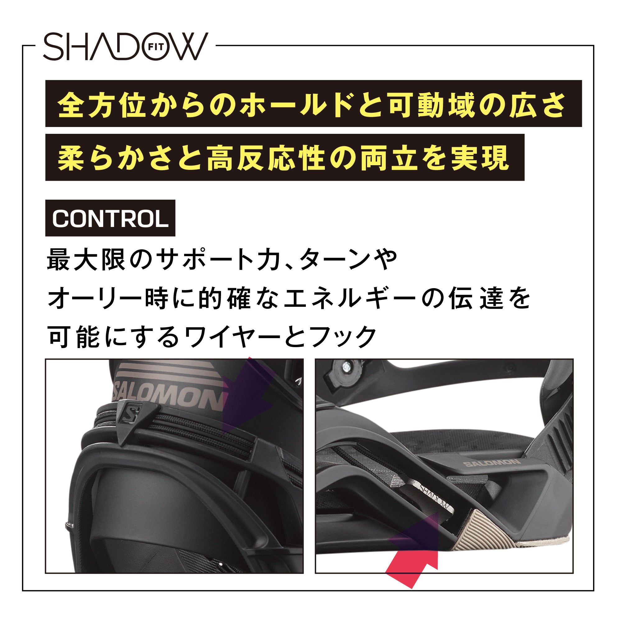 スノーボード ビンディング SALOMON HIGHLANDER BLACK 25-26 送料無料 日本正規品