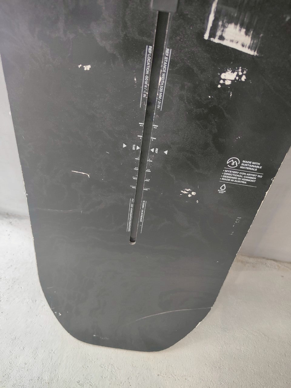 スノーボード 中古 BURTON MYSTERY CONARTIST 152