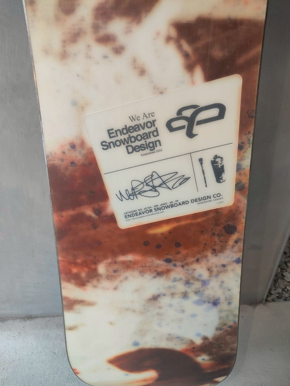 スノーボード 中古 ENDEVOR Live 148