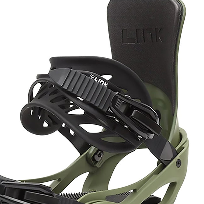 スノーボード ビンディング LINK GREED PRO ARMY GREEN 25-26 送料無料 日本正規品 予約商品 店頭受け取り可能