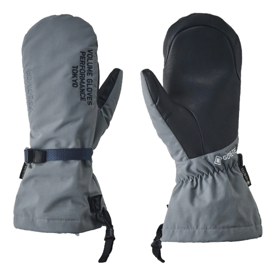 VOLUME グローブ ボリューム MITTEN KING NS LONG TRUE GRAY 26-27 スノーボードグローブ 日本正規品