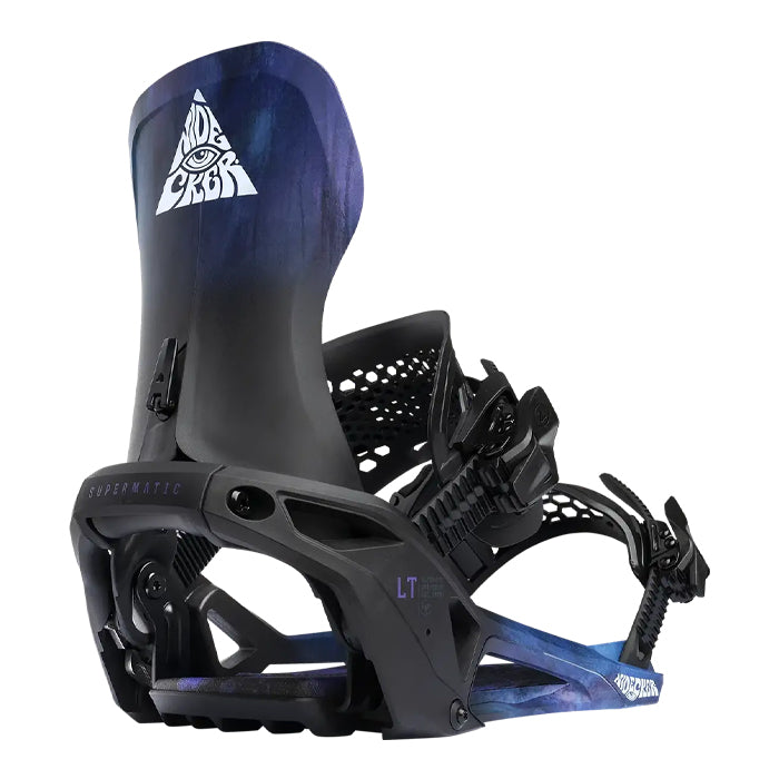 スノーボード ビンディング NIDECKER LT-SUPERMATIC BIO BLACK 25-26 送料無料 日本正規品 予約商品 店頭受け取り可能