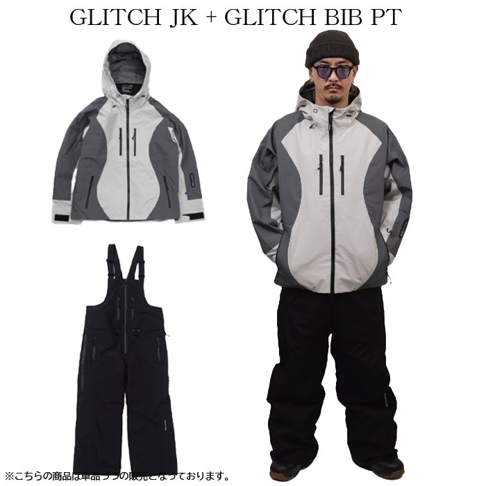 スノーボード ウェア ノマディック NOMADIK GLITCH JKT GY/L.GY 送料無料 日本正規品 予約商品 店頭受け取り可能