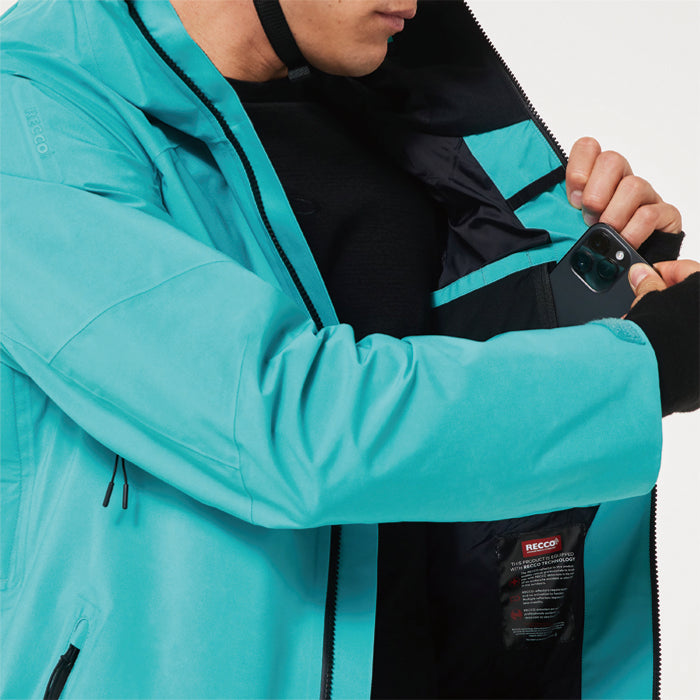 スノーボード ウェア オークリー OAKLEY UNBOUND GORE-TEX SHELL JACKET2.0 SWIMMING POOL BLUE 送料無料 日本正規品