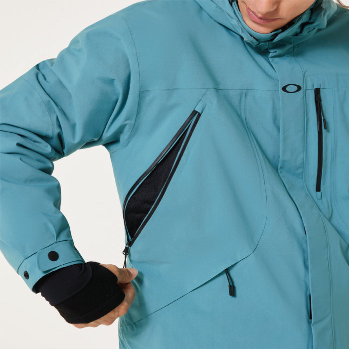 スノーボード ウェア オークリー OAKLEY TC CHANNEL JACKET DARK PACIFIC 送料無料 日本正規品