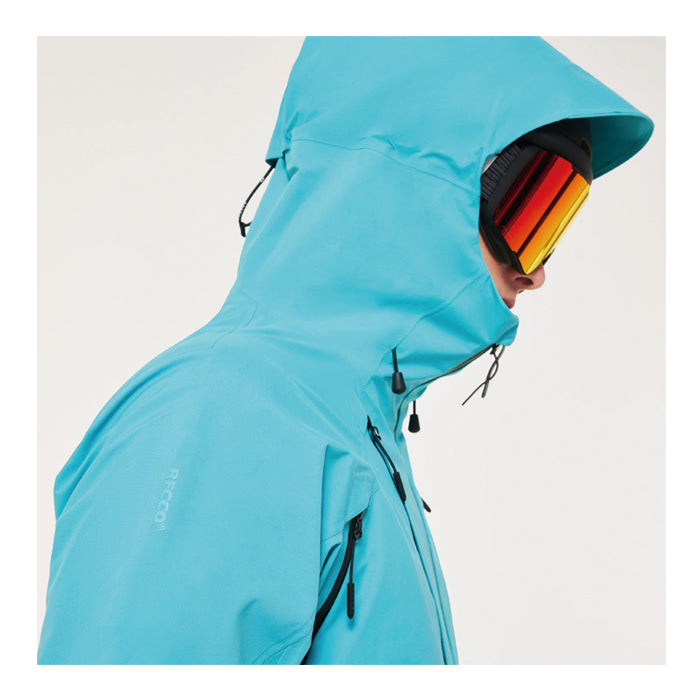 スノーボード ウェア オークリー OAKLEY BOWLS GORE-TEX SHELL JACKET SWIMMING POOL BLUE 送料無料 日本正規品