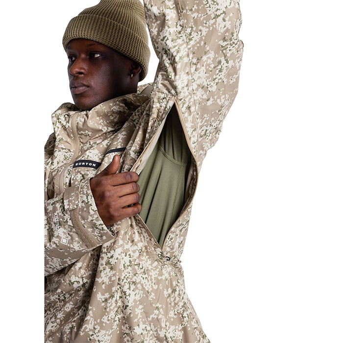 24-25 BURTON M PILLOWLINE GORE-TEX ANORAK SNOWFALL CAMO スノーボード