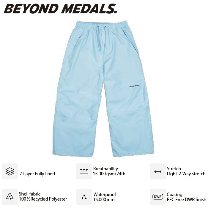 BEYOND MEDALS ウェア ビヨンド メダルズ Park Pants 2L L.Blue 23226321 26-27 スノーボードウェア 日本正規品