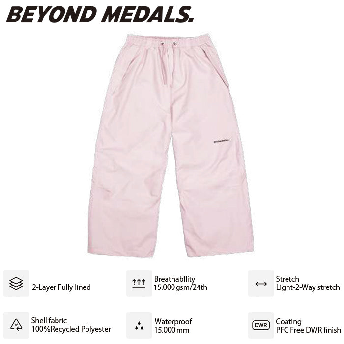 BEYOND MEDALS ウェア ビヨンド メダルズ Park Pants 2L Pink 23226321 26-27 スノーボードウェア 日本正規品