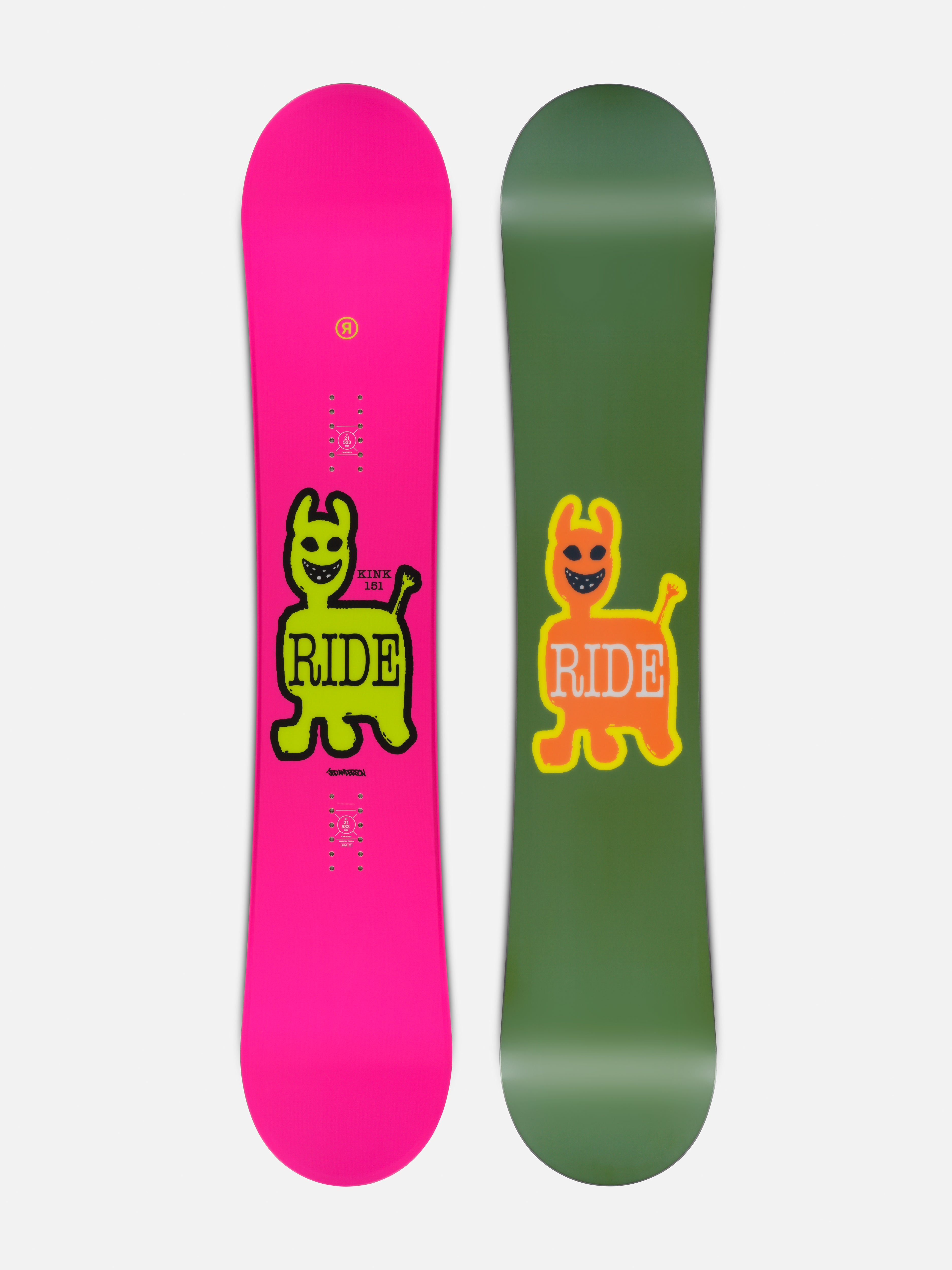 25-26 RIDE KINK スノーボード 日本正規品 早期予約