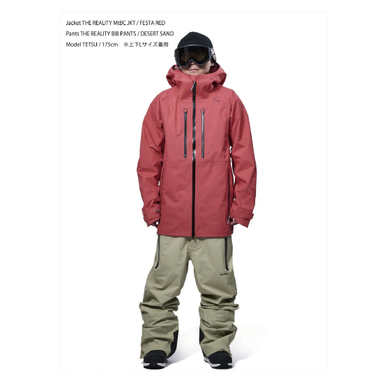 REW ウェア アールイーダブリュー REALITY 3L BIB PANTS 25 26-27 スノーボードウェア 日本正規品