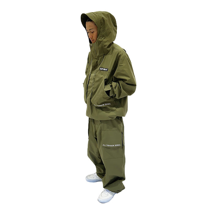 スノーボード ウェア リパブリック REPUBLIC OUTSIDE CITY PARKA Olive 送料無料 日本正規品 予約商品 店頭受け取り可能