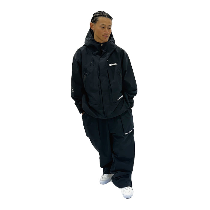 スノーボード ウェア リパブリック REPUBLIC OUTSIDE CITY PANTS Black 送料無料 日本正規品 予約商品 店頭受け取り可能