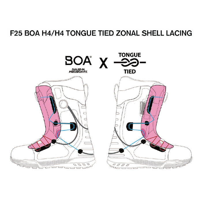 スノーボード ブーツ ライド RIDE THE 92 BLACK 25-26 送料無料 日本正規品