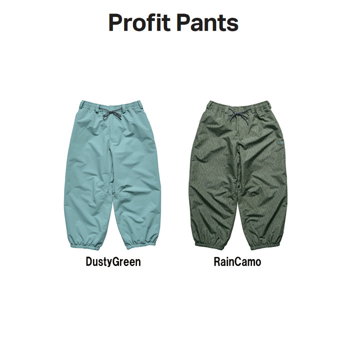 スノーボード ウェア ローム ROME PROFIT Pants DUSTY GREEN 25-26 送料無料 日本正規品