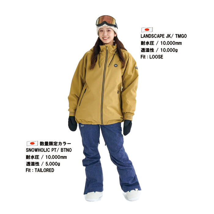 25-26 ROXY SNOWHOLIC PT BTN0 25-26 送料無料 予約商品 店頭受け取り可能