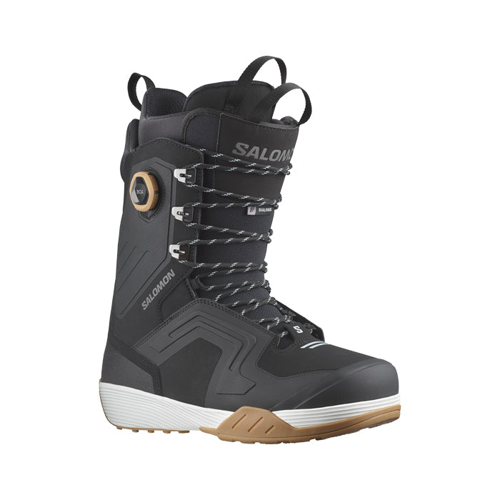 25-26 SALOMON DIALOGUE LACE SJ BOA BLACK / BLACK / WHITE スノーボード 早期予約