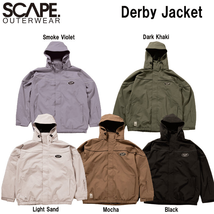 25-26 SCAPE DERBY JACKET LIGHT SAND 25-26