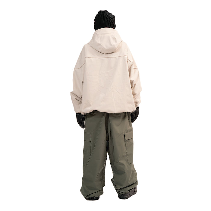 25-26 SCAPE BAGGY PANTS DARK KHAKI 25-26 送料無料 予約商品 店頭受け取り可能
