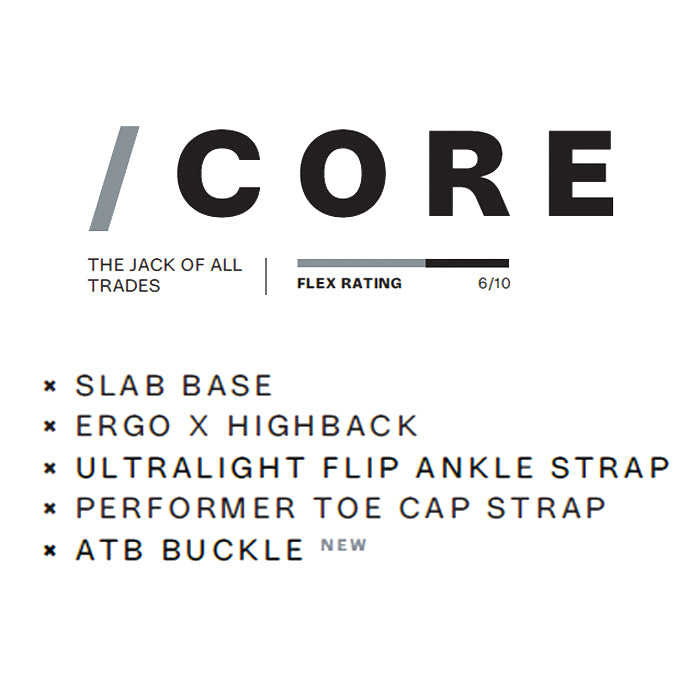 スノーボード ビンディング SP BINDING CORE BLACK 25-26 送料無料 日本正規品