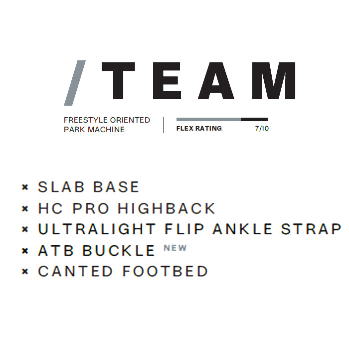 スノーボード ビンディング SP BINDING TEAM SILVER 25-26 送料無料 日本正規品